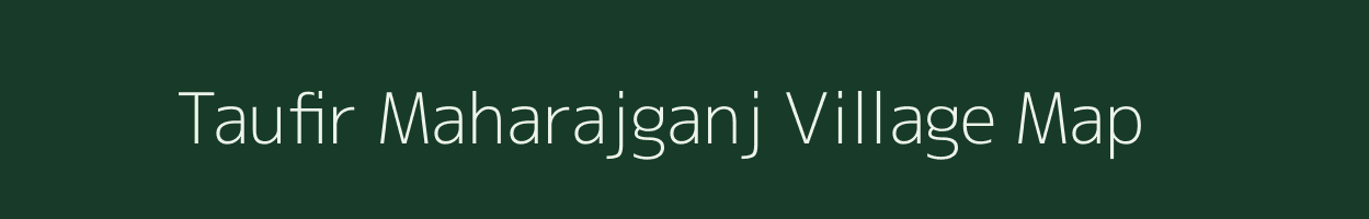 Taufir Maharajganj village map in Bihar