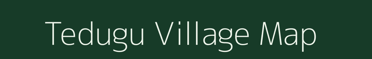 Tedugu village map in Odisha