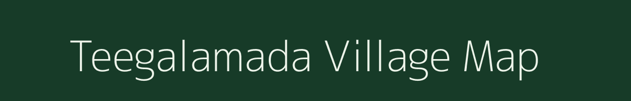 Teegalamada village map in Andhra Pradesh