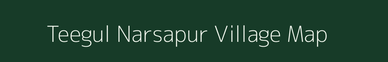 Teegul Narsapur village map in Andhra Pradesh