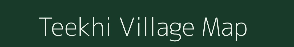 Teekhi village map in Rajasthan