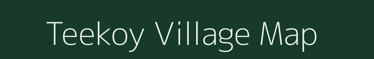 Teekoy village map in Kerala