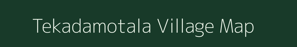 Tekadamotala village map in Maharashtra