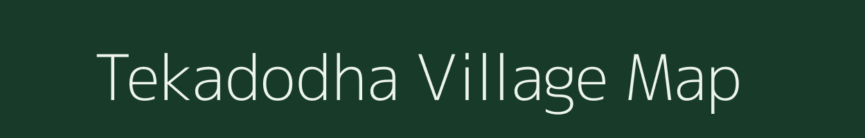 Tekadodha village map in Chhattisgarh