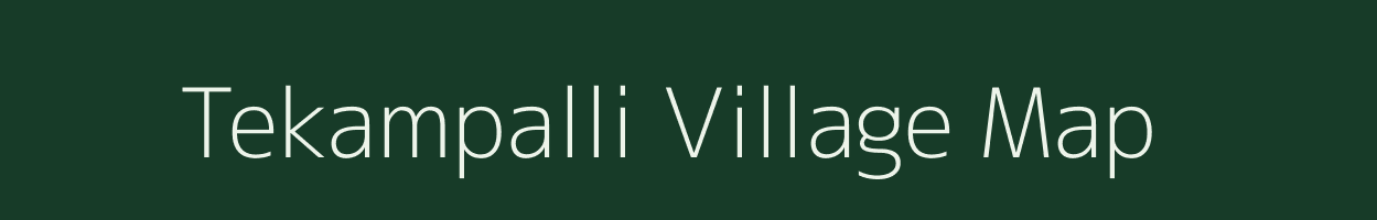 Tekampalli village map in Maharashtra