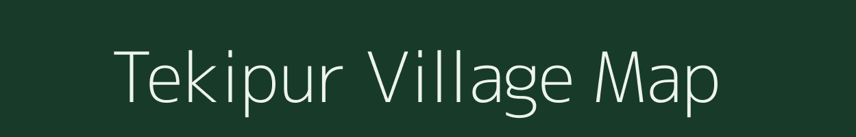 Tekipur village map in Uttar Pradesh