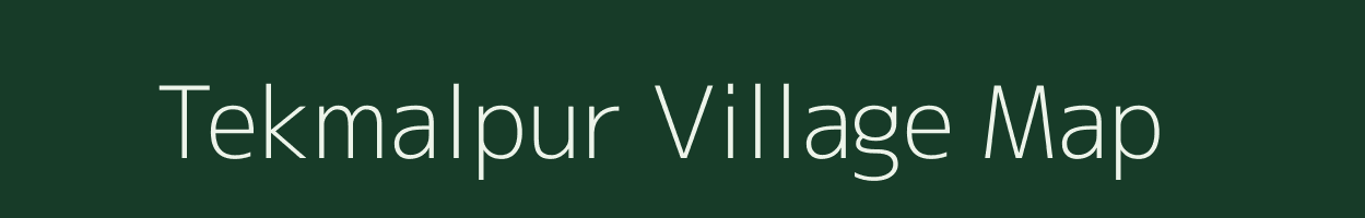 Tekmalpur village map in Uttar Pradesh