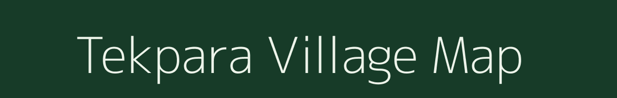 Tekpara village map in West Bengal