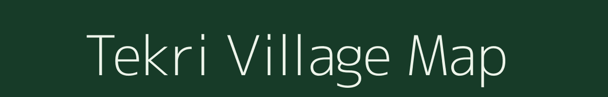 Tekri village map in Madhya Pradesh