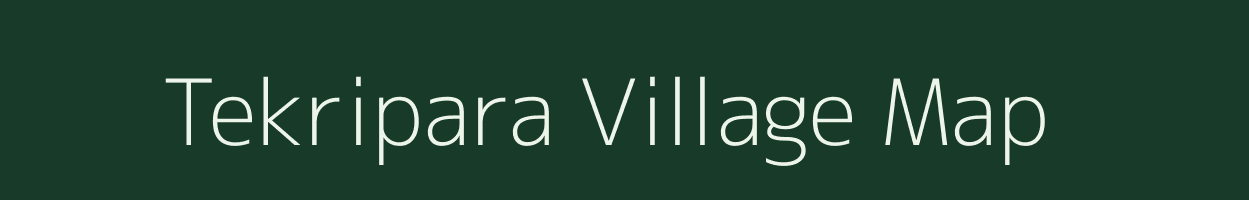 Tekripara village map in Meghalaya