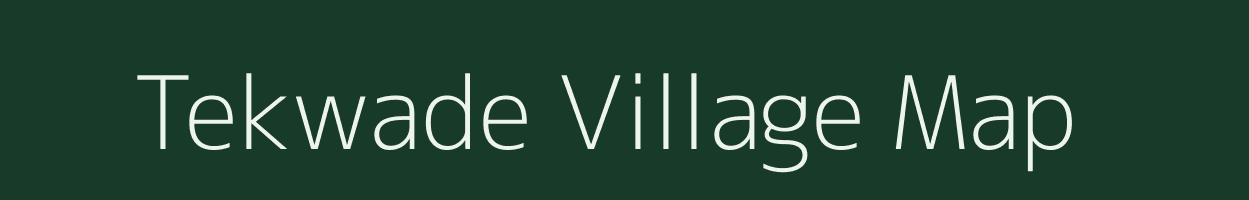 Tekwade village map in Maharashtra