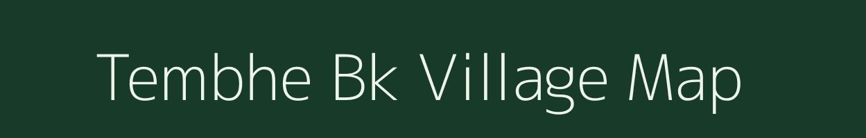 Tembhe Bk village map in Maharashtra