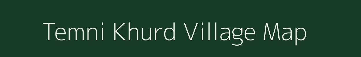 Temni Khurd village map in Madhya Pradesh