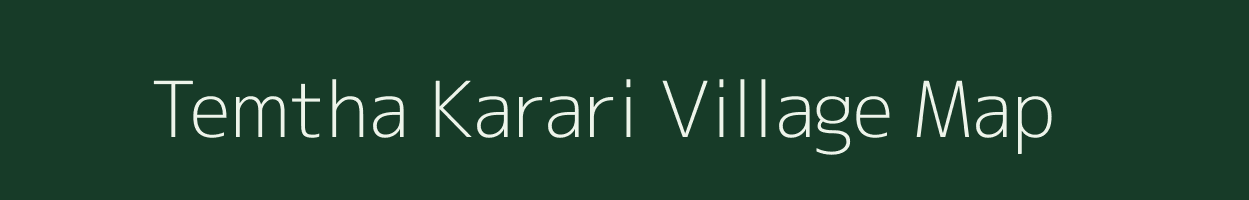 Temtha Karari village map in Bihar