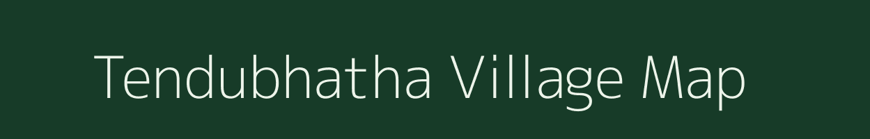 Tendubhatha village map in Chhattisgarh