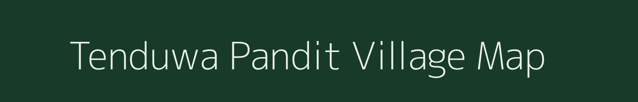 Tenduwa Pandit village map in Uttar Pradesh