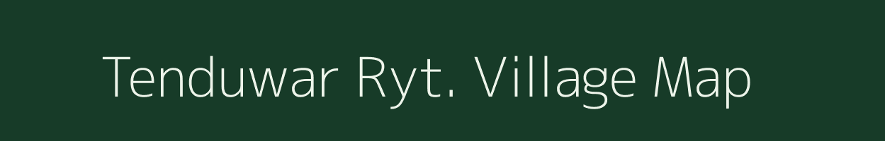 Tenduwar Ryt. village map in Madhya Pradesh