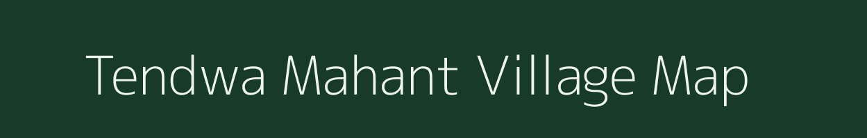 Tendwa Mahant village map in Uttar Pradesh