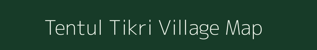 Tentul Tikri village map in West Bengal