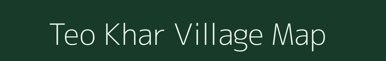Teo Khar village map in Uttar Pradesh