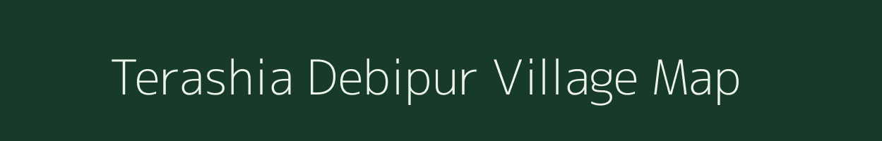 Terashia Debipur village map in West Bengal