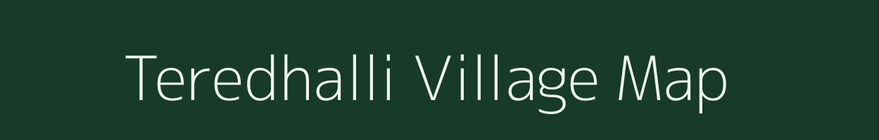 Teredhalli village map in Karnataka