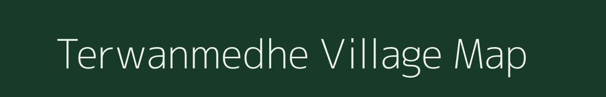 Terwanmedhe village map in Maharashtra