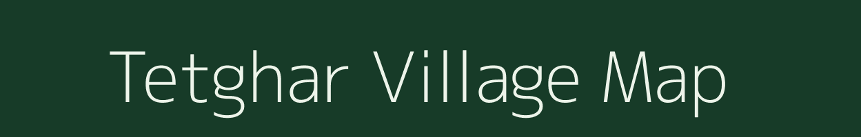 Tetghar village map in Maharashtra