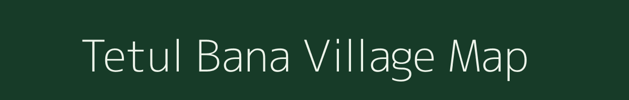 Tetul Bana village map in West Bengal