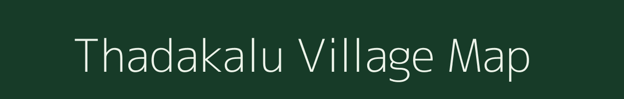 Thadakalu village map in Karnataka