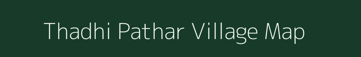 Thadhi Pathar village map in Madhya Pradesh