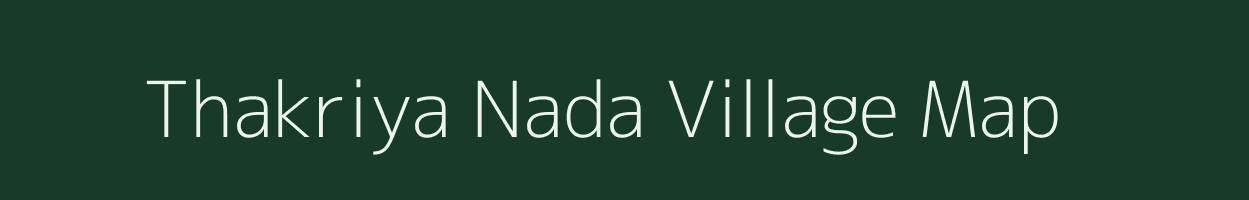 Thakriya Nada village map in Rajasthan