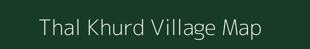 Thal Khurd village map in Uttar Pradesh