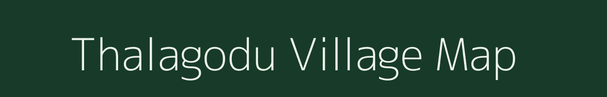 Thalagodu village map in Karnataka