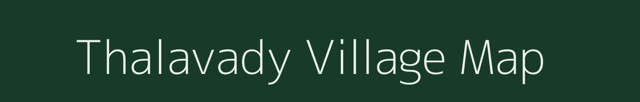 Thalavady village map in Kerala