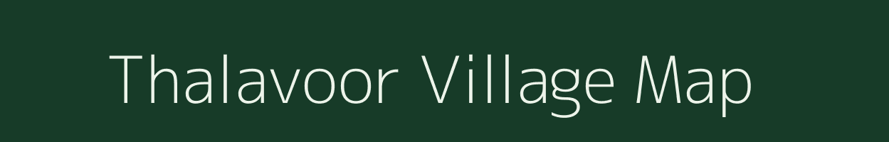 Thalavoor village map in Kerala