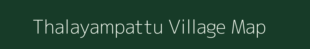 Thalayampattu village map in Tamil Nadu