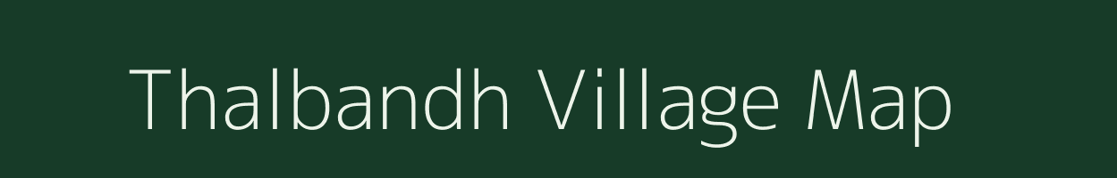 Thalbandh village map in Odisha