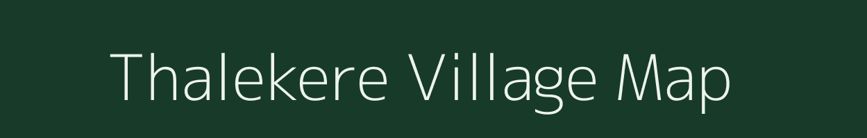 Thalekere village map in Karnataka