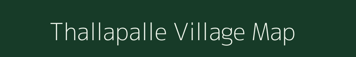 Thallapalle village map in Andhra Pradesh