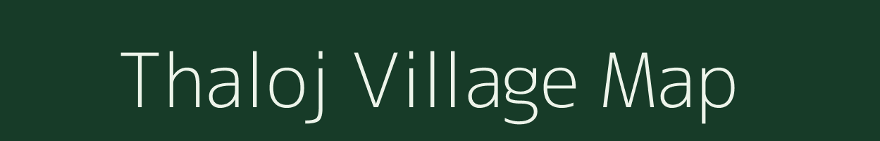 Thaloj village map in Rajasthan