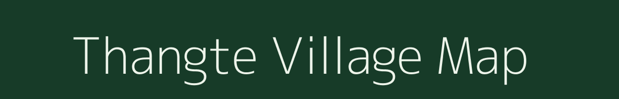 Thangte village map in Mizoram