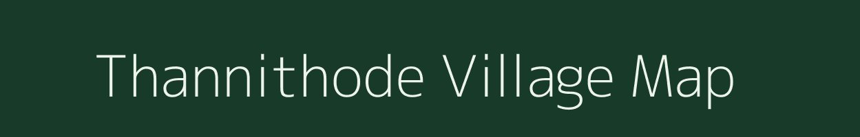 Thannithode village map in Kerala