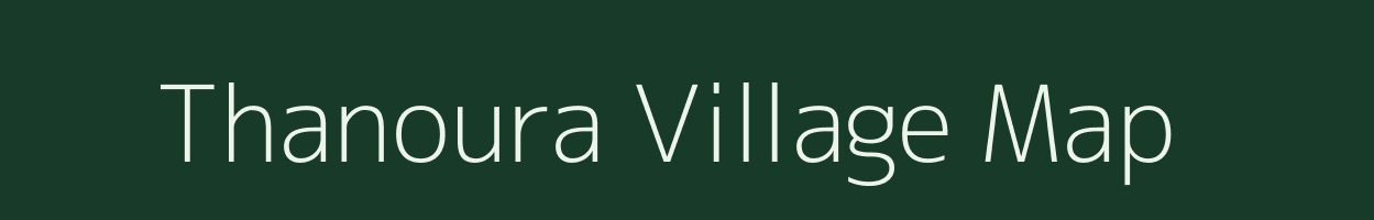 Thanoura village map in Madhya Pradesh