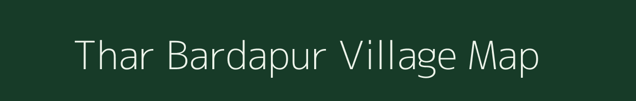 Thar Bardapur village map in Maharashtra