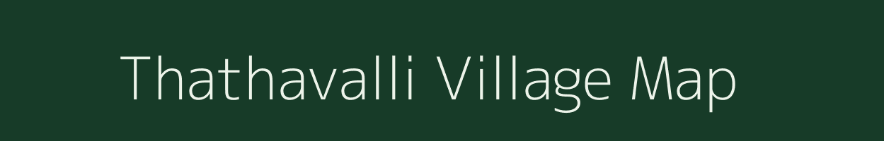 Thathavalli village map in Tamil Nadu