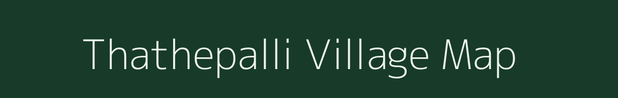 Thathepalli village map in Karnataka