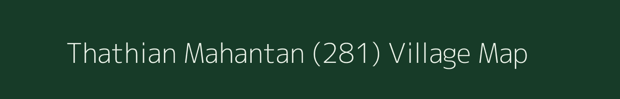 Thathian Mahantan (281) village map in Punjab