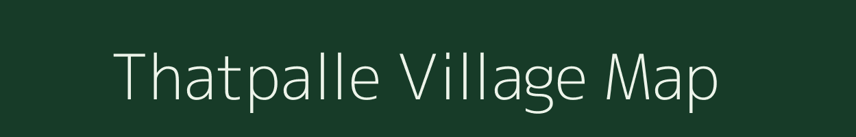 Thatpalle village map in Andhra Pradesh