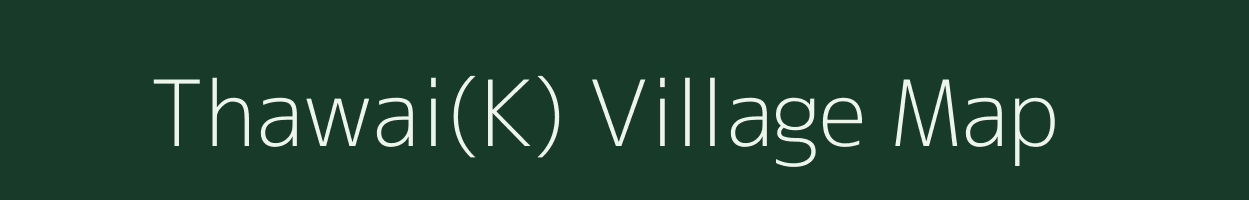 Thawai(K) village map in Manipur